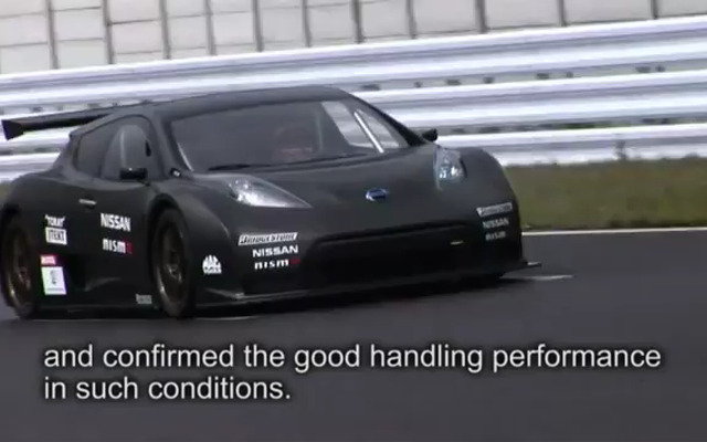 日産 リーフNISMO RC…テスト走行［動画］
