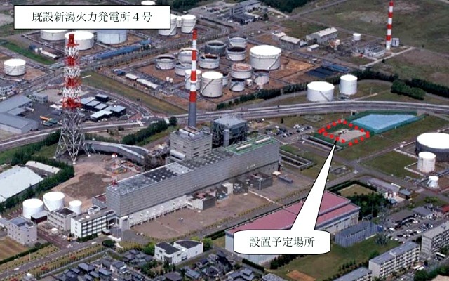 東北電力新潟火力発電所