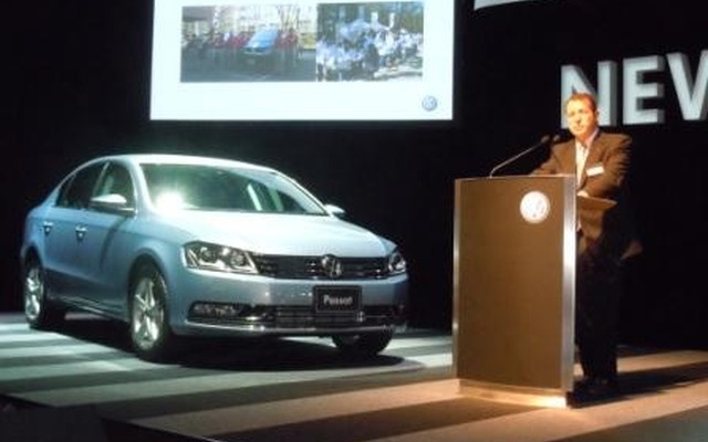 VWパサート新型発表会