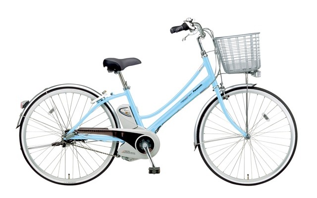 パナソニックの電動アシスト自転車。パナソニック・リチウムビビ・ライト・F