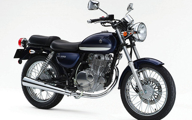 スズキからストリート系新型二輪『ST250/ST250 Eタイプ』