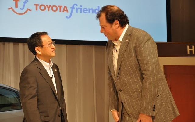 トヨタ・セールスフォース 提携会見