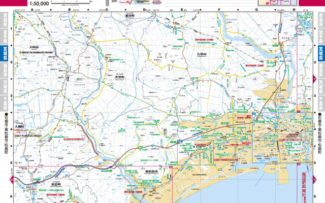 東日本大震災復興支援地図