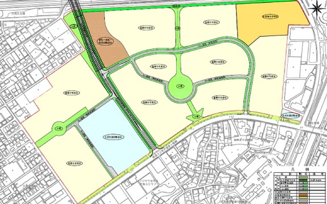 パナソニックらが取り組む藤沢市のスマートタウン化構想図