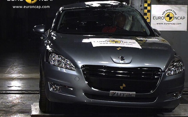 プジョー 508 ユーロNCAP 衝突テスト
