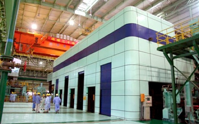 完成した冷延鋼板製造設備