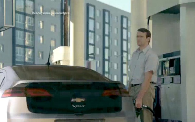 日産リーフCM（動画キャプチャ）