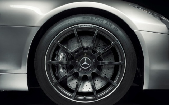 メルセデスベンツ マットブラックペイント19/20インチAMG10スポークアルミホイール