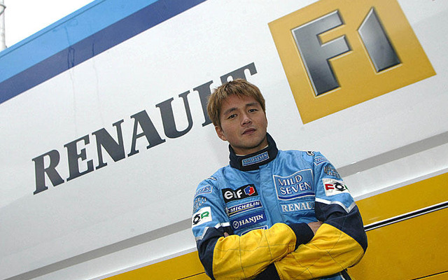 本山、ルノーF1のテスト初体験