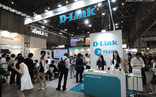 D-Linkのブース