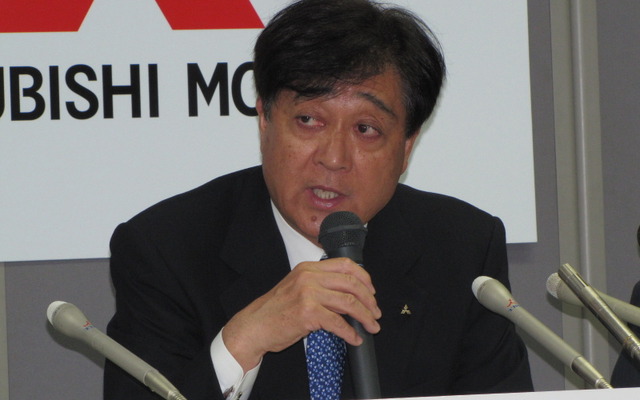 三菱自動車 益子修社長