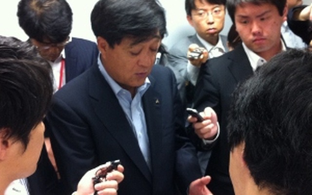 三菱自動車・益子修社長
