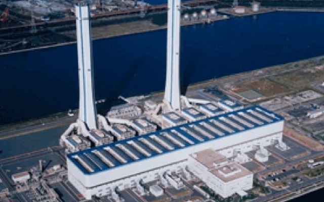 ガスタービンコンバインドサイクル発電を採用する東京電力千葉火力発電所