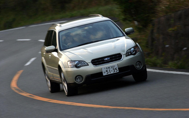 【インプレ'03】斎藤聡 スバル『アウトバック』走破性高く、走りいいSUV