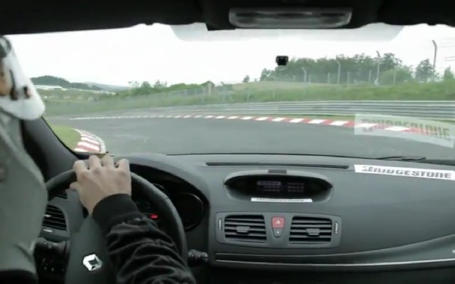 ルノー メガーヌRS ニュルアタック動画キャプチャ
