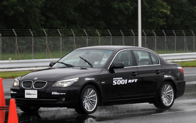 新世代ランフラットタイヤ「POTENZA S001 RFT」試乗会の様子