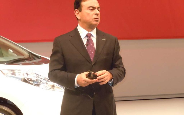 日産ゴーン社長（日産パワー88発表）