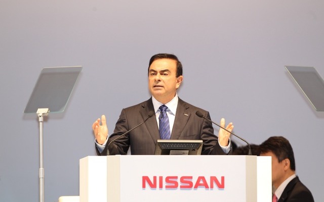 日産ゴーン社長（株主総会）