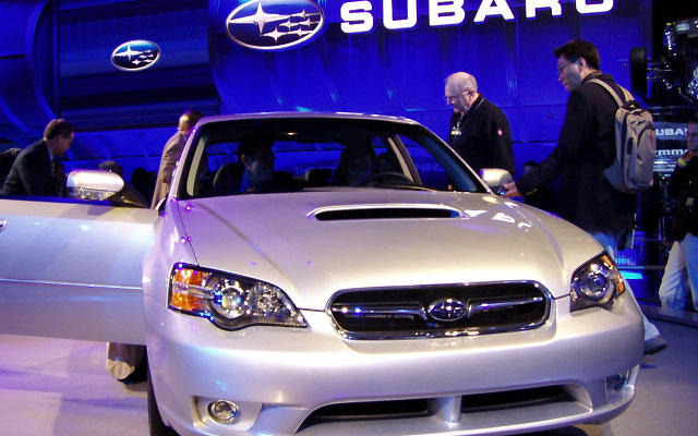 【デトロイトショー'04速報】スバル『レガシィ』、2.5GTターボで加速!