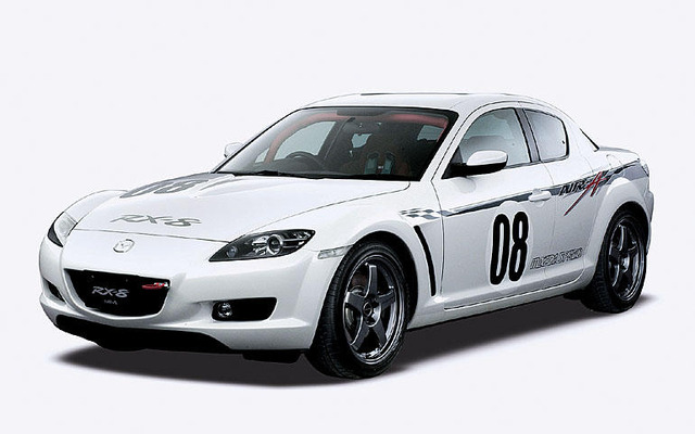 マツダ、『RX-8』ワンメイクレース用の指定部品を発売