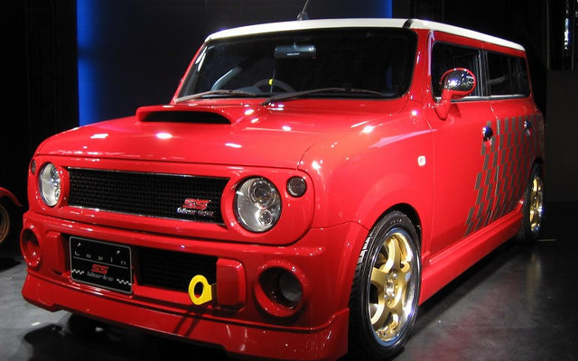 【東京オートサロン'04速報】スズキ『ラパンSS』……究極のSS