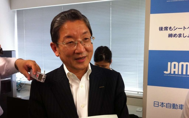日本自動車工業会・志賀俊之会長