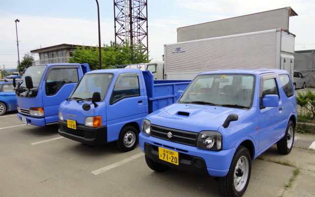 SGモータース、いすゞ『エルフ』、スバル『サンバー』、スズキ『ジムニー』の3台を石巻市に寄贈