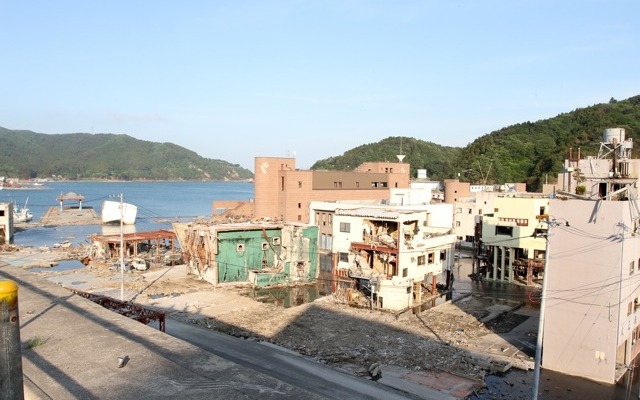 宮城県女川町（6月上旬）