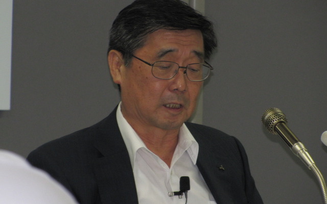 三菱自動車青砥常務「われわれは恵まれていた」