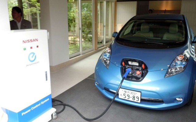 EVバッテリーからの給電システム