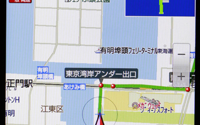 ゼンリンデータコム Android用 いつもNAVI　地図の表現力はさすがゼンリンのグループ会社という印象だ