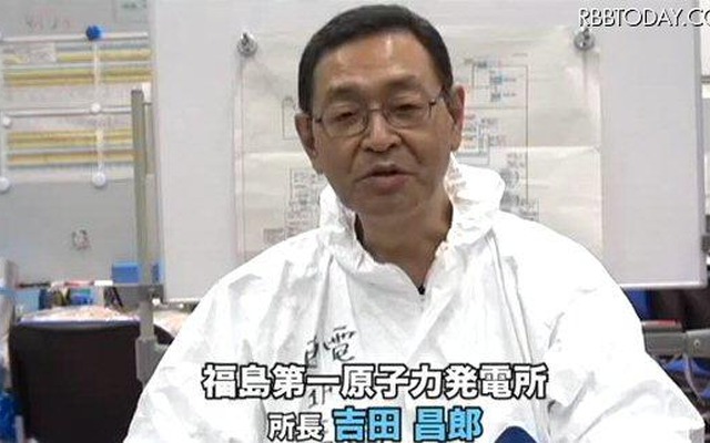 福島第一原子力発電所所長の吉田昌郎氏