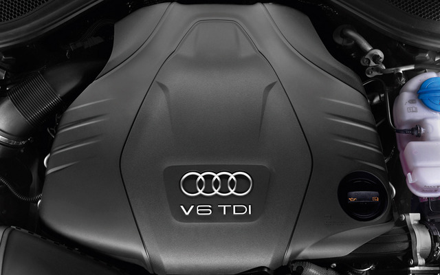 欧州でA6に搭載されているディーゼルの、3.0リットルTDIエンジン。