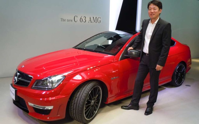メルセデス・ベンツ新型「C63 AMG」発表会