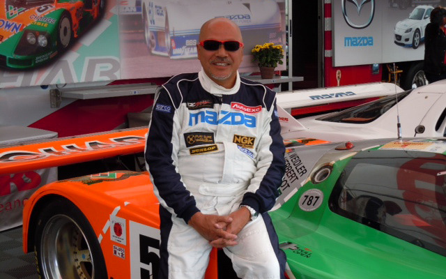 ルマン優勝・マツダ787B+寺田陽次郎、筑波を走る 9月3日 ルマン優勝・マツダ787B+寺田陽次郎、筑波を走る 9月3日