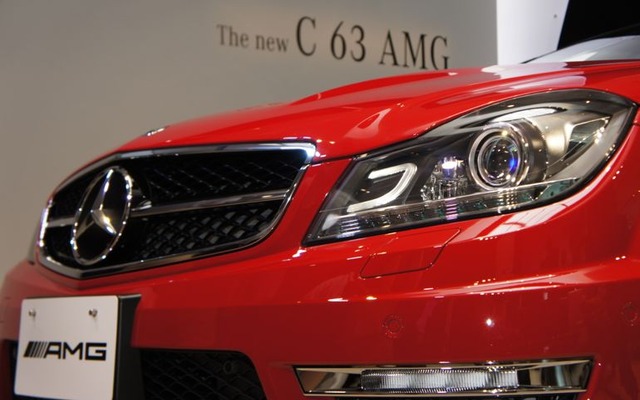 メルセデスベンツ C63AMG 発表会