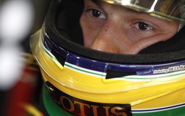 セナ（ロータス・ルノー、F1ベルギーGP）