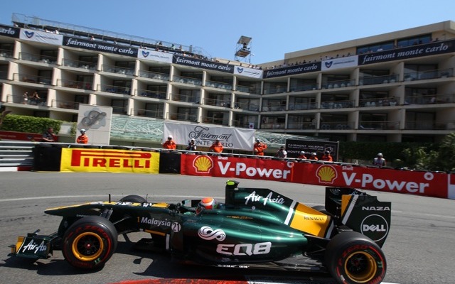 トゥルーリ（チーム・ロータス、F1モナコGP）