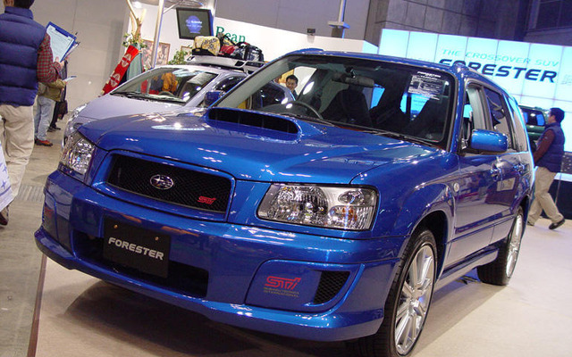 【キャンピング＆RVショー】スバル『フォレスターSTi』のシートは一味違う?