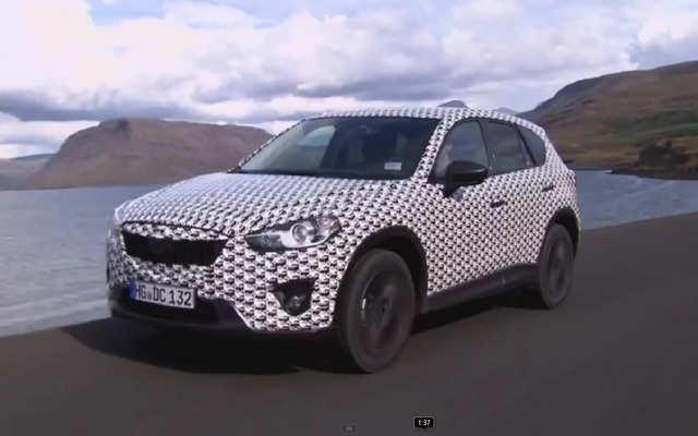 マツダCX-5のプロトタイプ