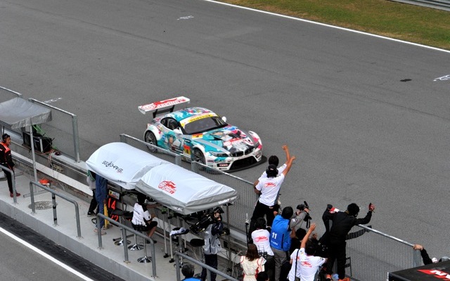 SUPER GT第3戦、4号車（谷口/番場組）