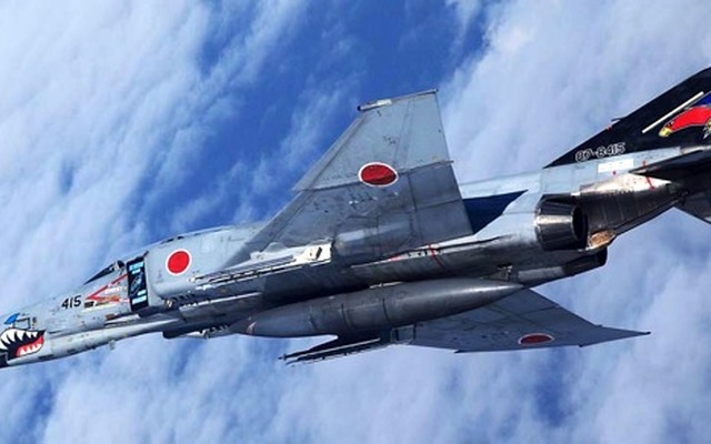 航空自衛隊百里基地 F-4EJ改戦闘機 歓迎フライト