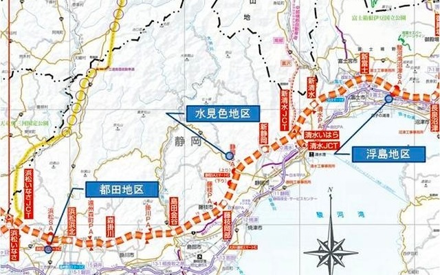 活動地区の位置図