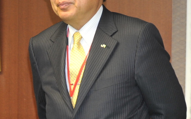 2011年2月に国土交通省に要望に訪れた時の中島尚俊社長