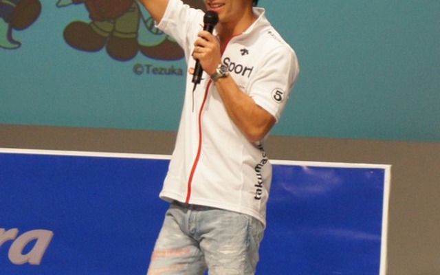 最後のインディジャパンを終えた佐藤琢磨選手、ツインリンクもてぎでファンとの交流イベントに参加した
