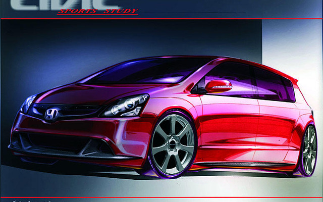 【ジュネーブモーターショー'04出品車】ホンダ『シビックスタディ』は市販される?
