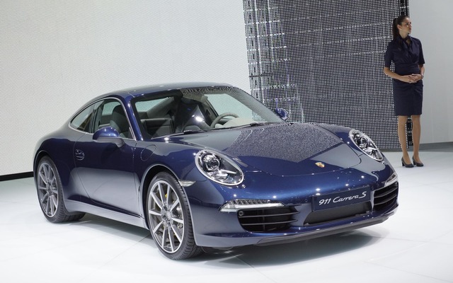新型ポルシェ911カレラS（フランクフルトモーターショー11）
