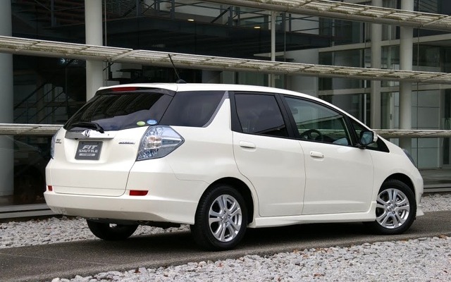 最近の新型車：ホンダ・フィットシャトル・ハイブリッド