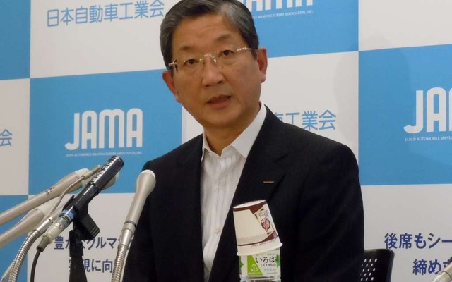 日本自動車工業会・志賀俊之会長