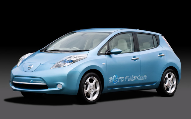 日産自動車のEV、リーフ